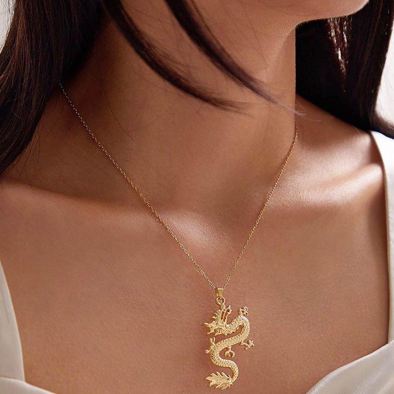 Fortune Lotus Chinese Style Necklaces, Basic Trinkets That Do Not Fade – Necklace for tags