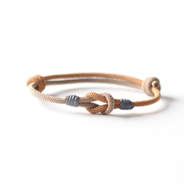 Fortune Lotus Hand - Woven Rope Bracelet – Minimalist Adjustable Design for Daily Wear &amp; Protection – Bracelet for tags