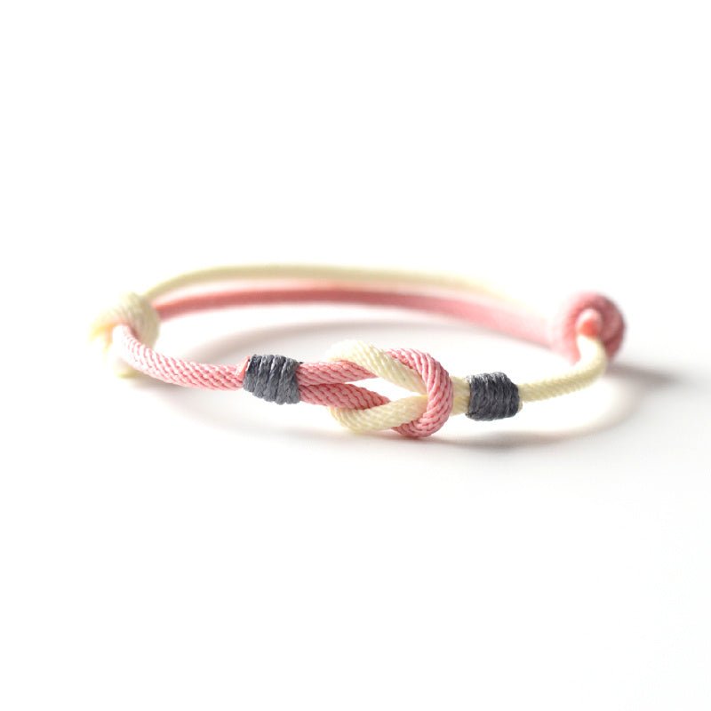 Fortune Lotus Hand - Woven Rope Bracelet – Minimalist Adjustable Design for Daily Wear &amp; Protection – Bracelet for tags