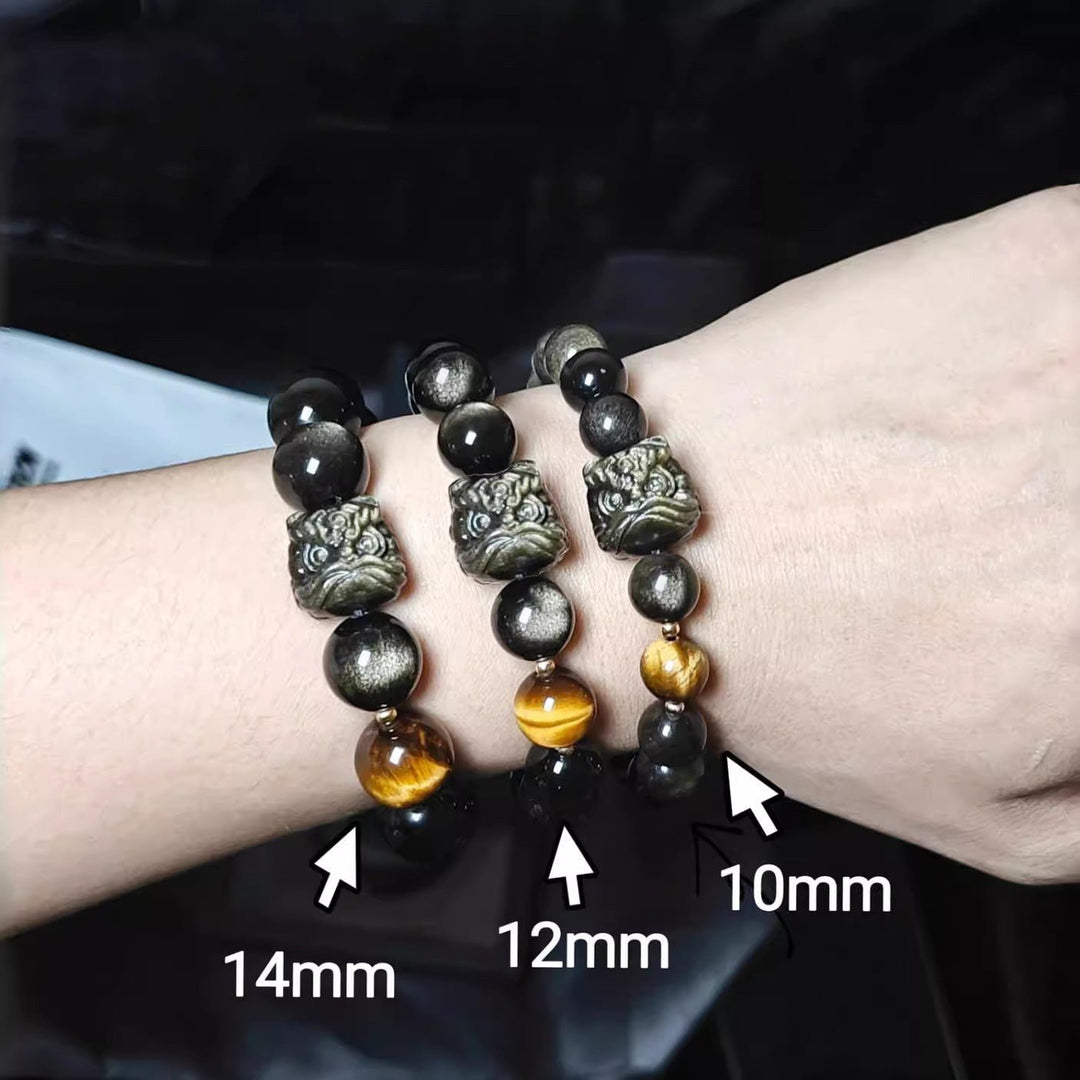 Fortune Lotus Women's Retro Easy Matching Natural Silver Stone Bracelet – Bracelet for tags